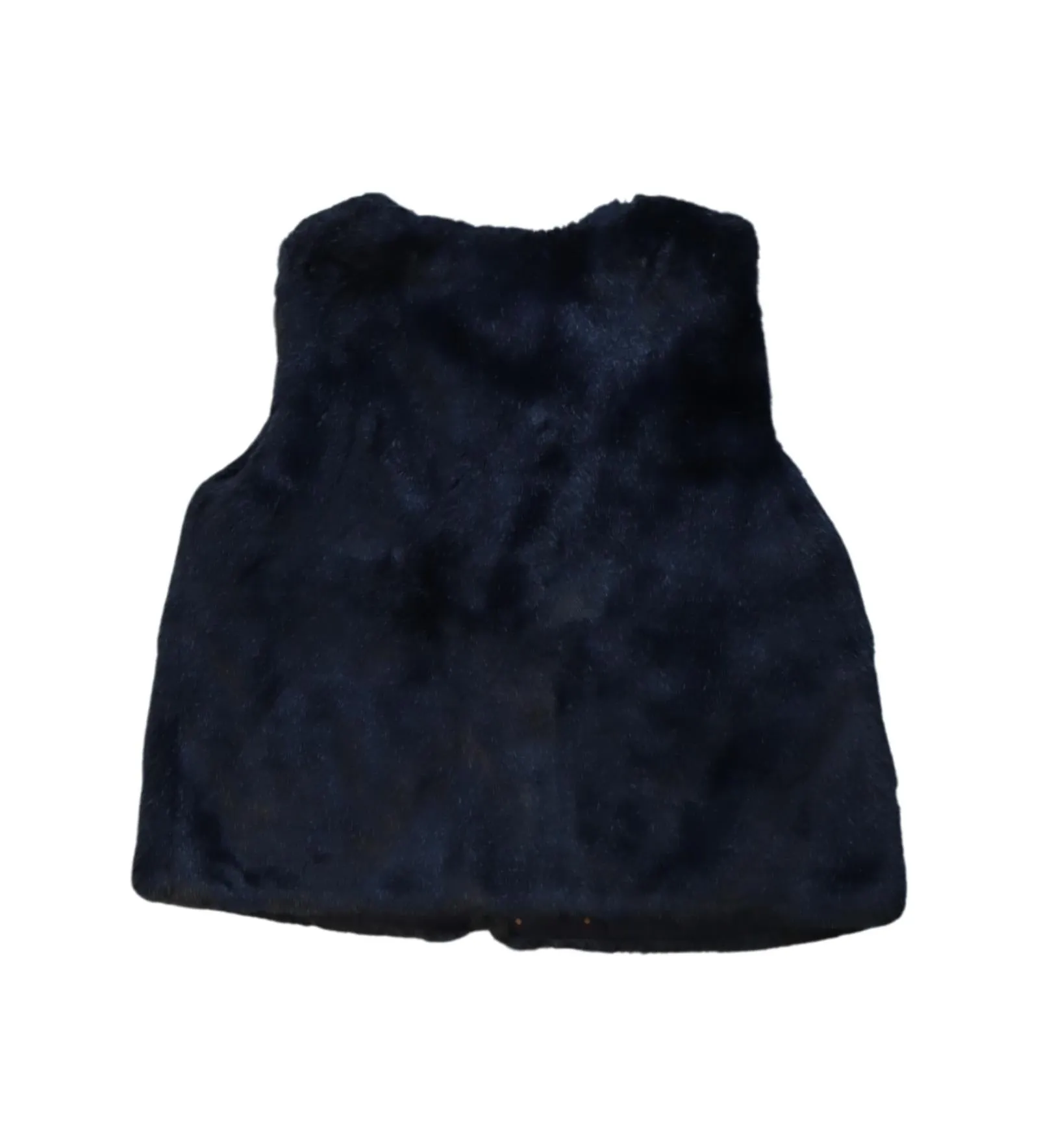 Jacadi Faux Fur Vest in 6T Size