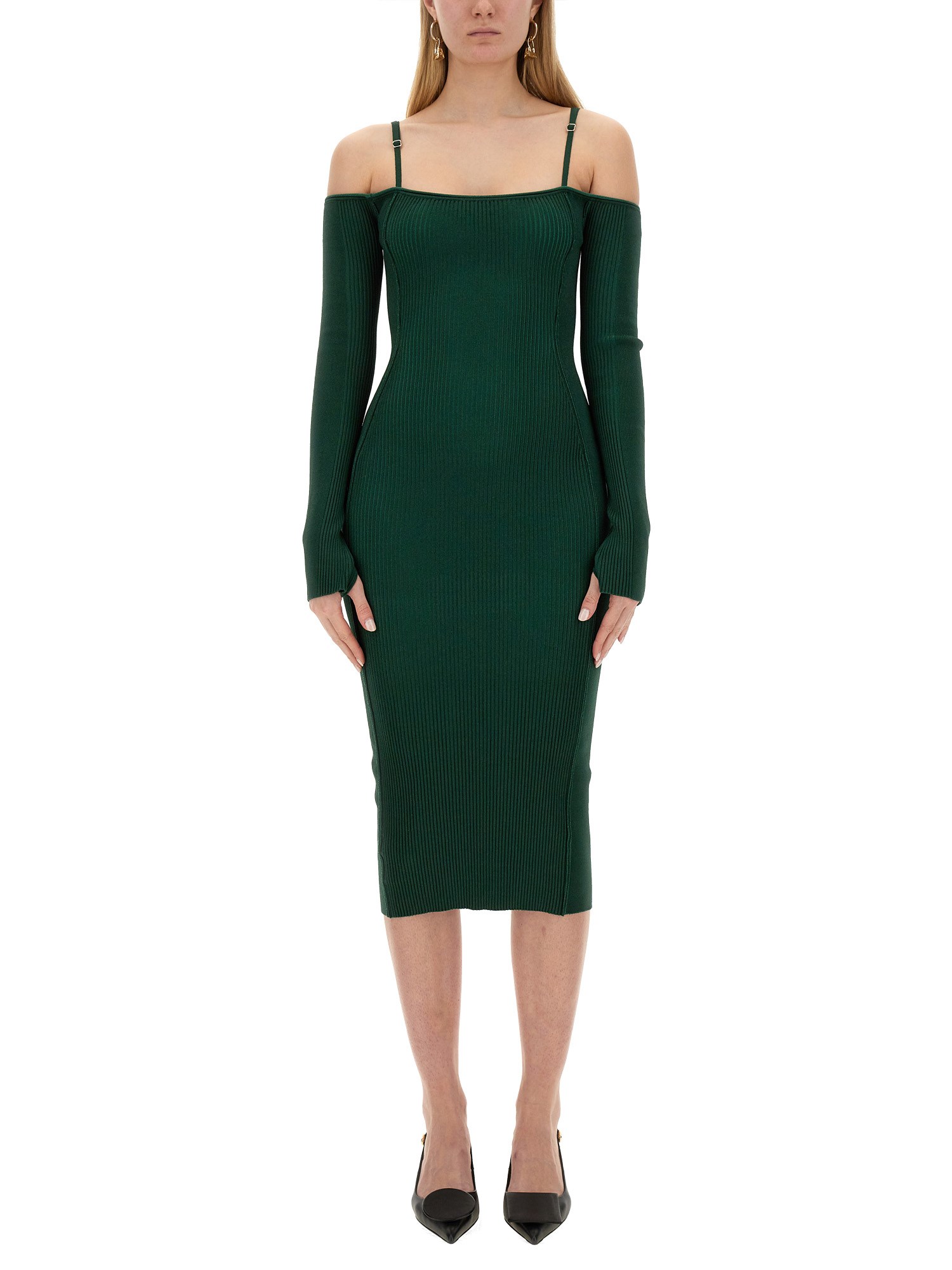 Jacquemus Sierra Viscose Knit Dress