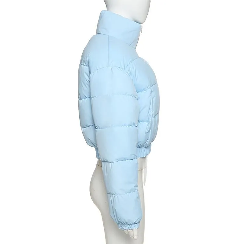 Jaqueta Puffer Azul