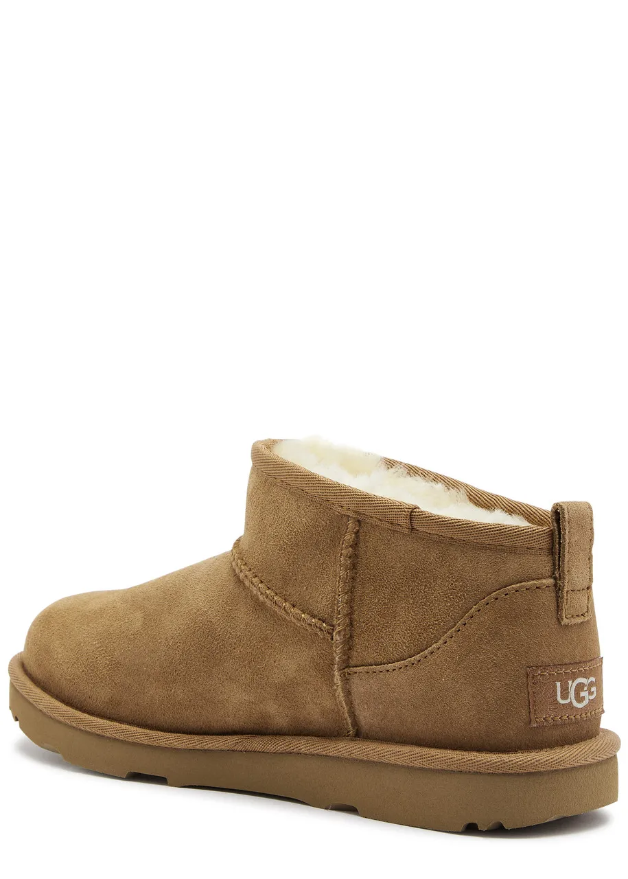 KIDS Classic Ultra Mini Suede Ankle Boots by UGG