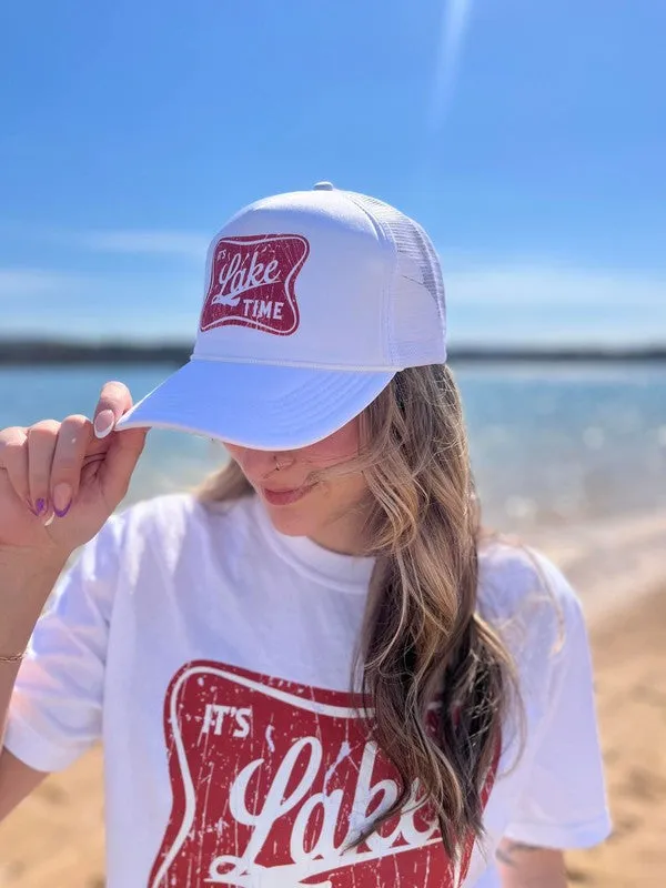 Trendy Lake Occasion Trucker Cap