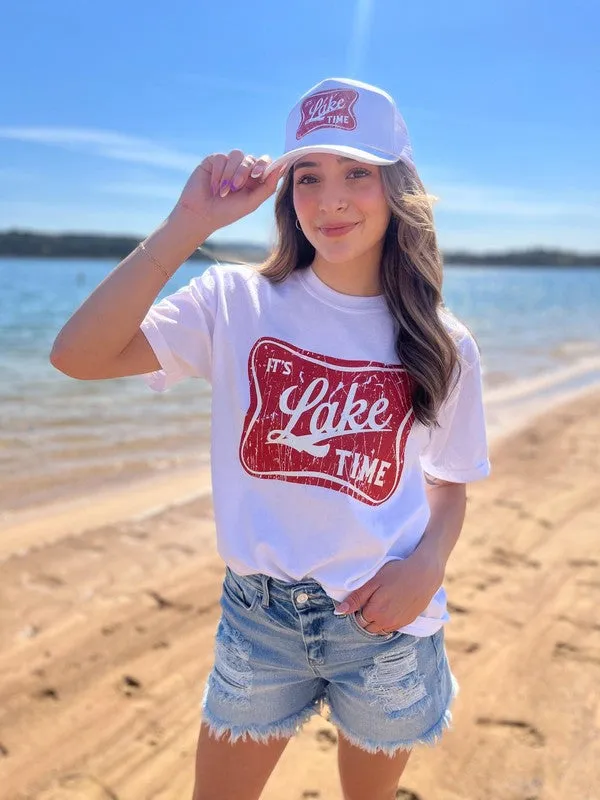 Trendy Lake Occasion Trucker Cap