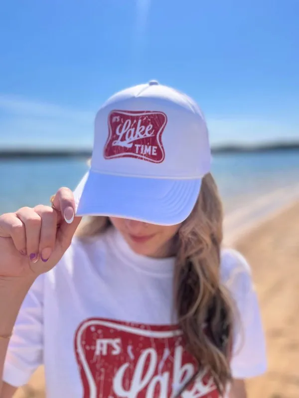 Trendy Lake Occasion Trucker Cap