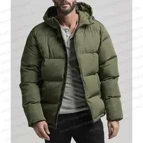 Chris Hemsworth Green Winter Hoodie