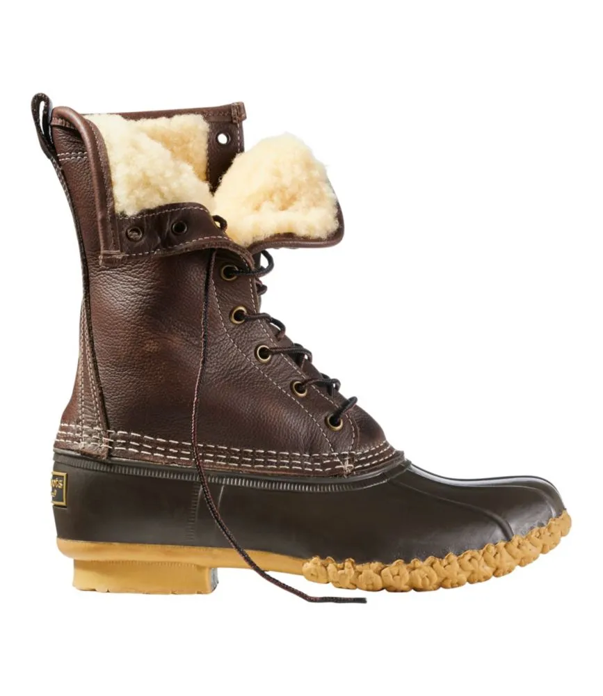 10 Shearling-Lined Women's Bean Boots