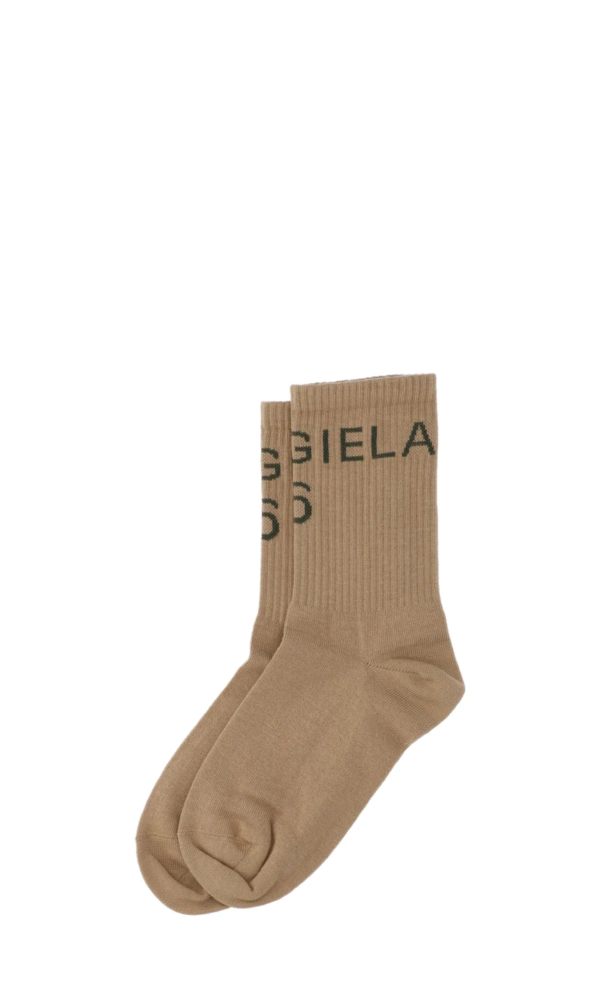 Logo Intarsia Knit Stretch Socks by MM6 Maison Margiela