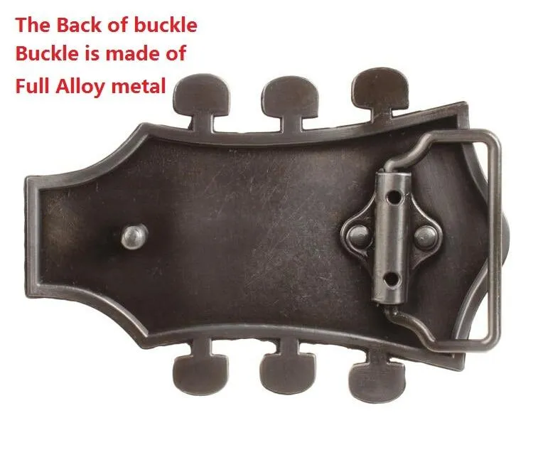 Fashionable Metal Music Guitar Buckle Belt