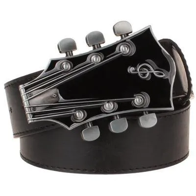 Fashionable Metal Music Guitar Buckle Belt