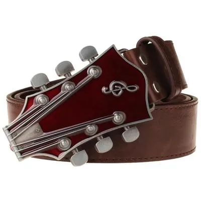 Fashionable Metal Music Guitar Buckle Belt