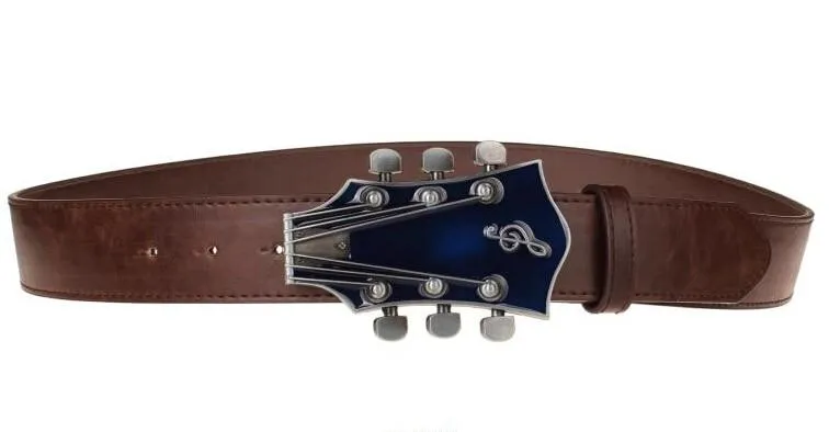 Fashionable Metal Music Guitar Buckle Belt