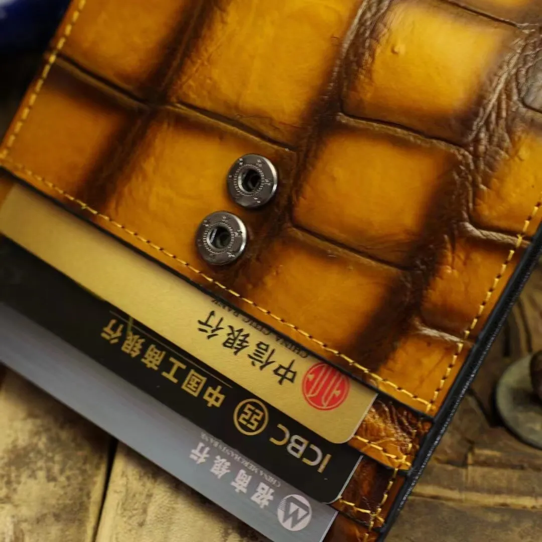 High Capacity Leather Wallet