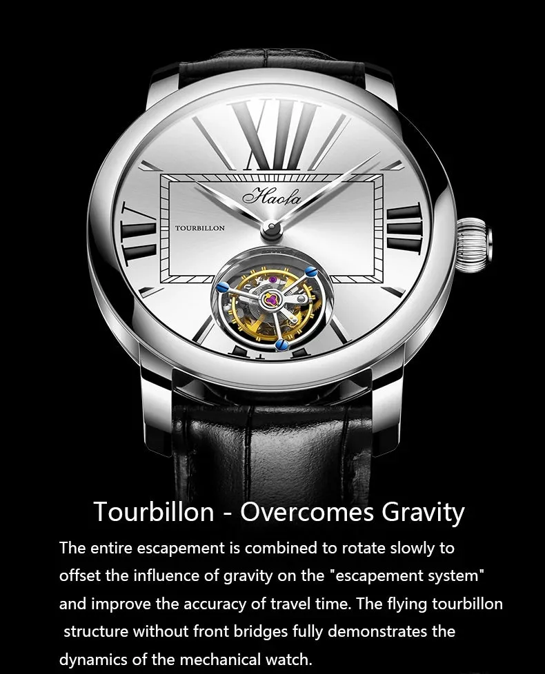 Premium Sapphire Manual ST8230 Tourbillon Watch