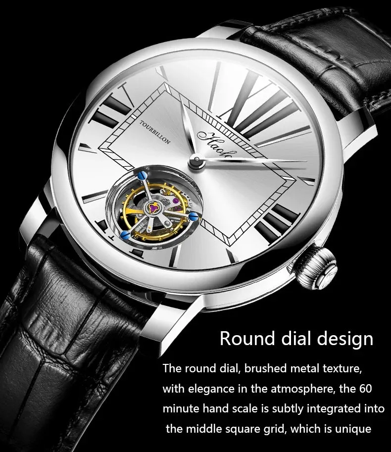 Premium Sapphire Manual ST8230 Tourbillon Watch