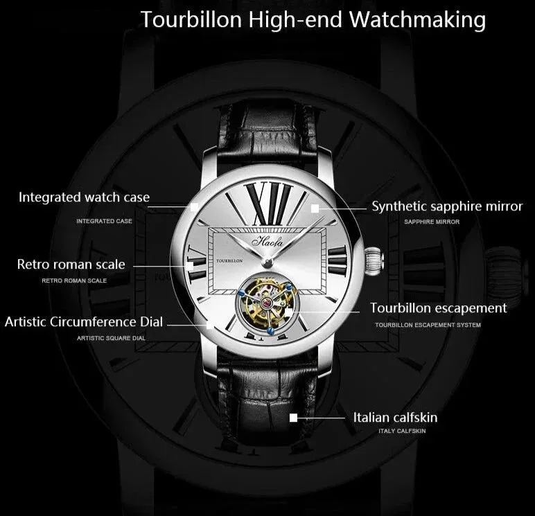 Premium Sapphire Manual ST8230 Tourbillon Watch