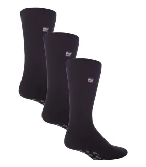 Mens Slipper Socks with Grips - Non Slip Winter Socks,