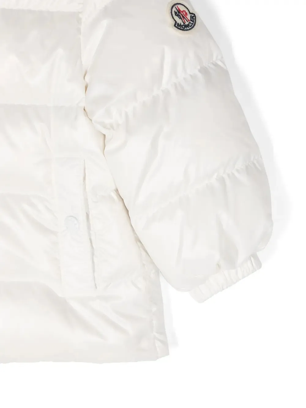 White Down Jacket for Kids by MONCLER ENFANT