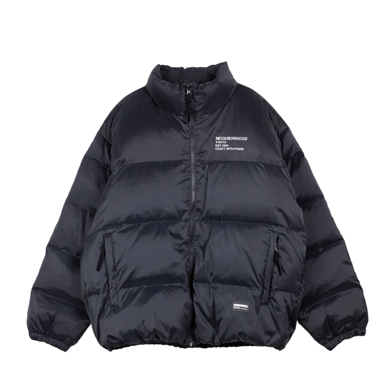 Neighborhood Classic Down Jacket, Black