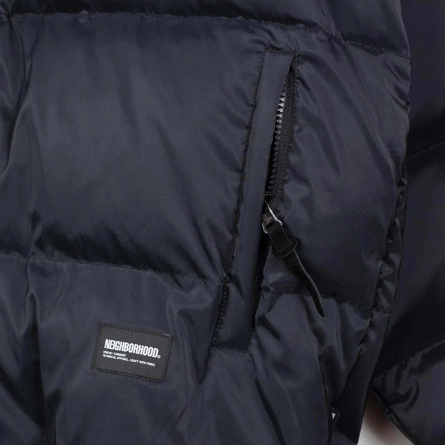 Neighborhood Classic Down Jacket, Black