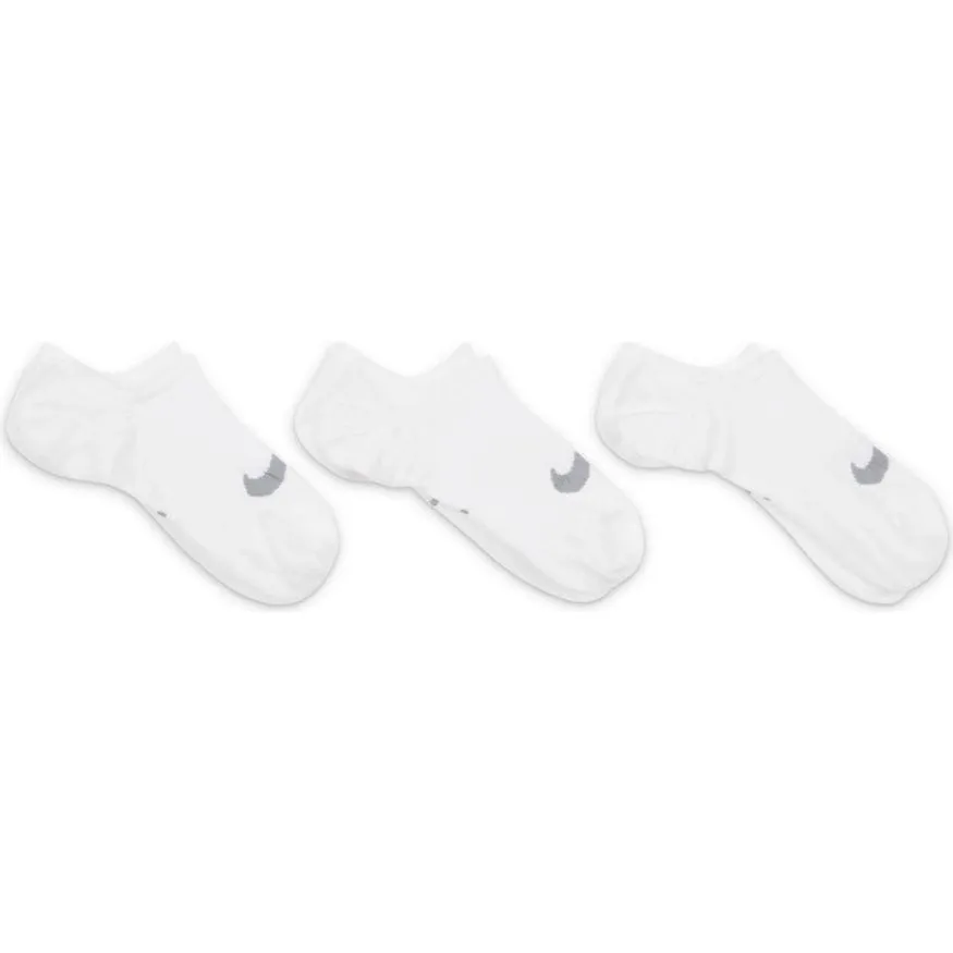 Insport Women's White Ankle Socks