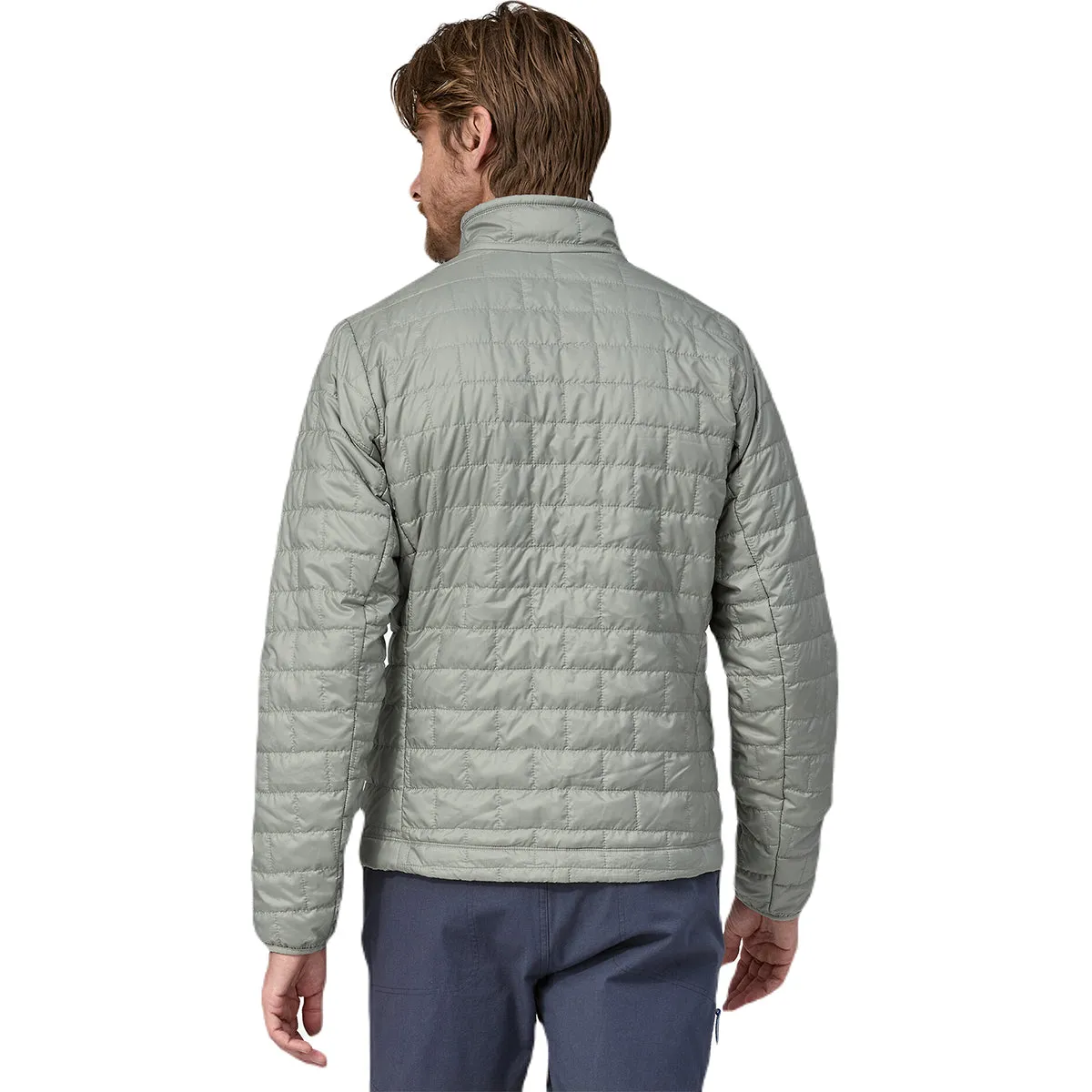 Patagonia Men's Sleet Green Nano Puff Jacket