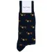 Dog In Jumper Patterned Socks Navy by Paul Smith Accessories