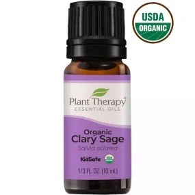 Clary Sage Organic Essential Oil - 10 ml