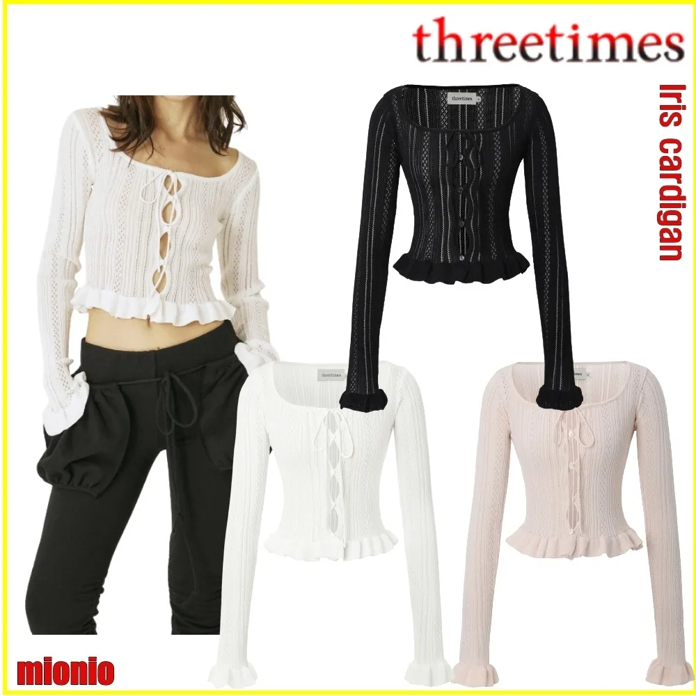 Casual Style Street Style Long Sleeves Plain Cardigans