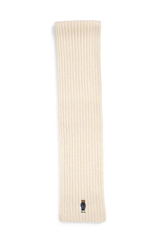 Polo Ralph Lauren wool scarf in beige color 455931877