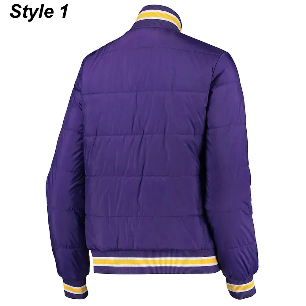 Minnesota Vikings Purple Football Jacket