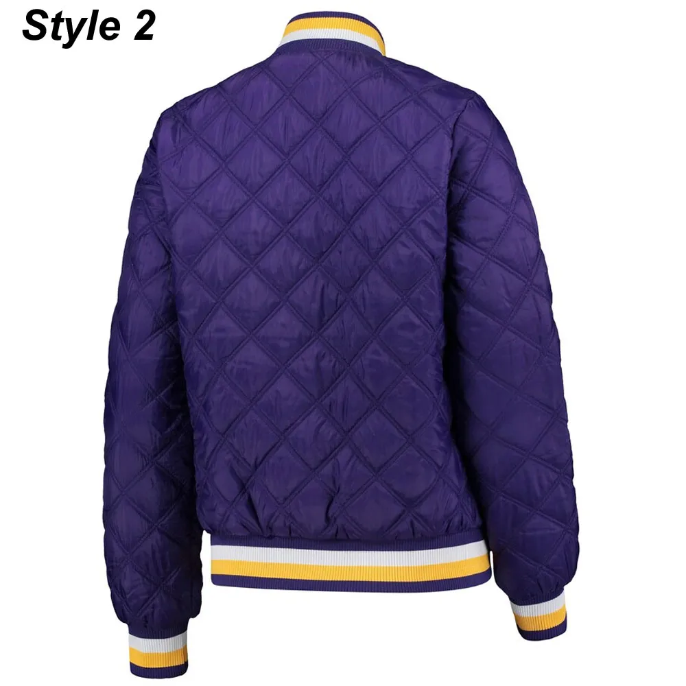 Minnesota Vikings Purple Football Jacket