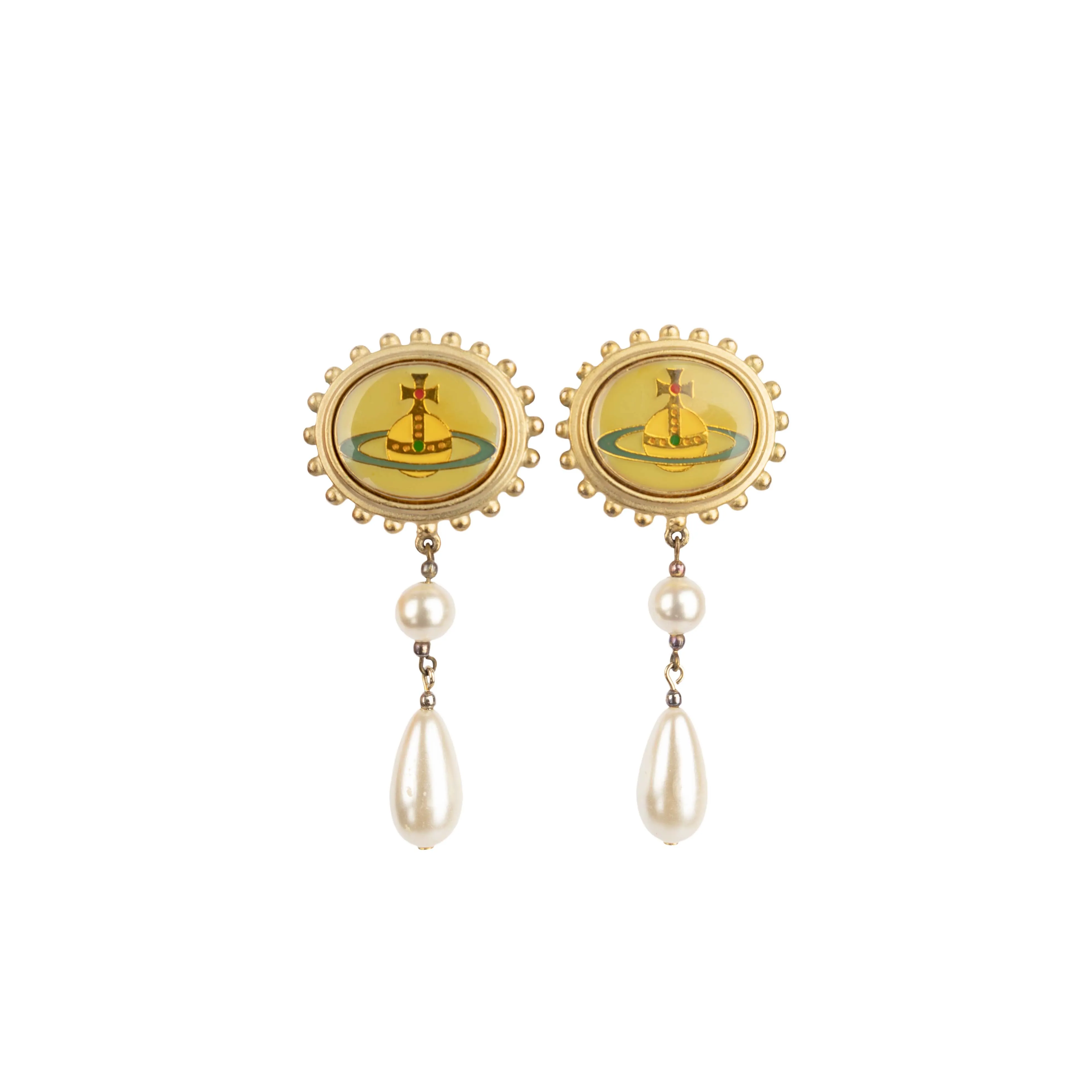 Vivienne Westwood Loelia Pearl Earrings