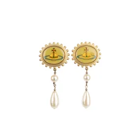 Vivienne Westwood Loelia Pearl Earrings