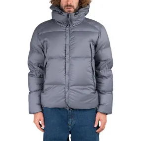 Recycled Light Grey Down Jacket