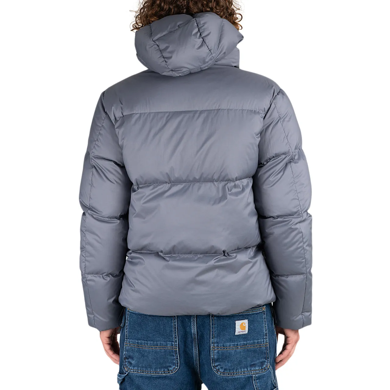 Recycled Light Grey Down Jacket