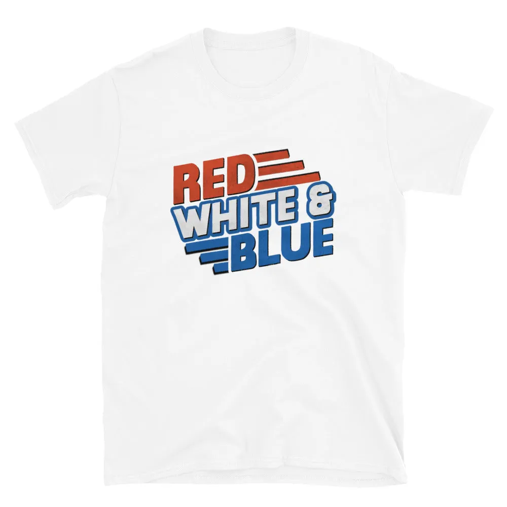 Red White Blue Tee