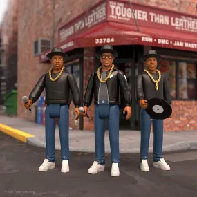 Set of 3 RUN DMC Reaction Figures