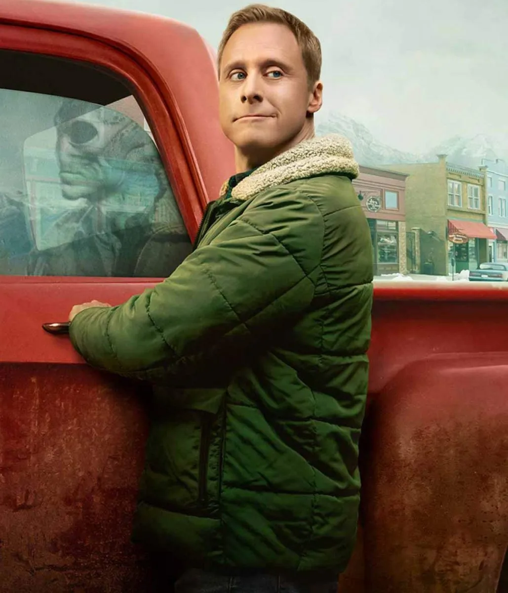 Alan Tudyk Sci-Fi Green Outerwear