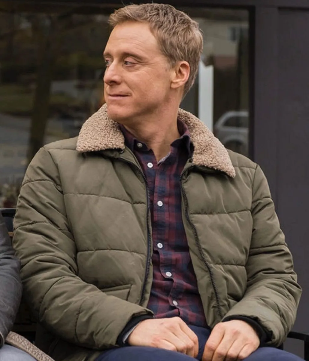 Alan Tudyk Sci-Fi Green Outerwear