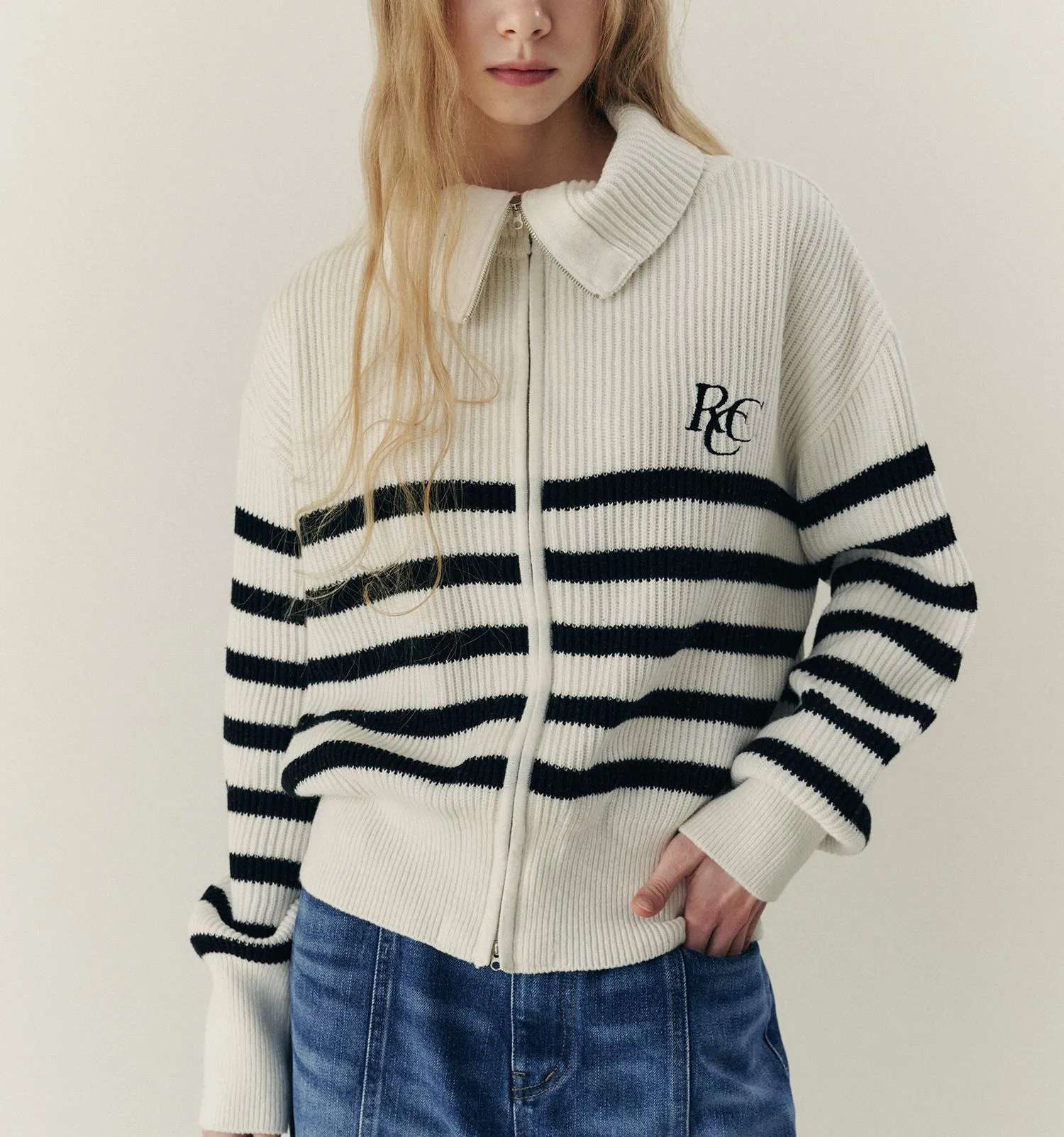 Stripes Casual Style Street Style Long Sleeves Plain