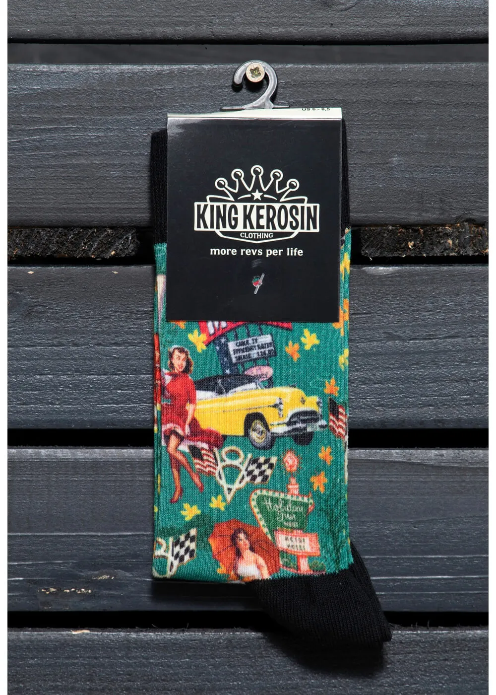 Men's Dark Mint Autumn Socks