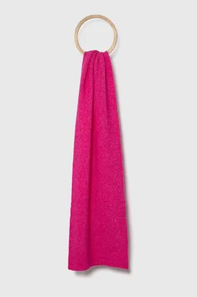 Pink Wool Scarf by Samsoe Samsoe