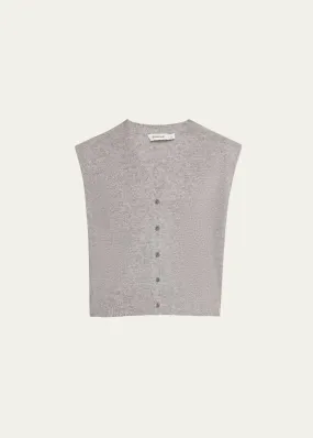 SIMKHAI Rozzi Sleeveless Cashmere Sweater Vest