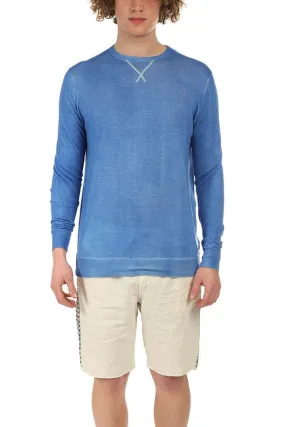 Sky Blue Wool Cashmere Sweater,