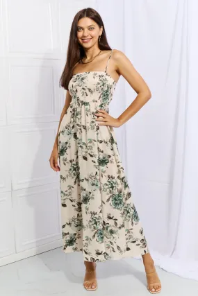 Hold Me Tight Floral Maxi Dress