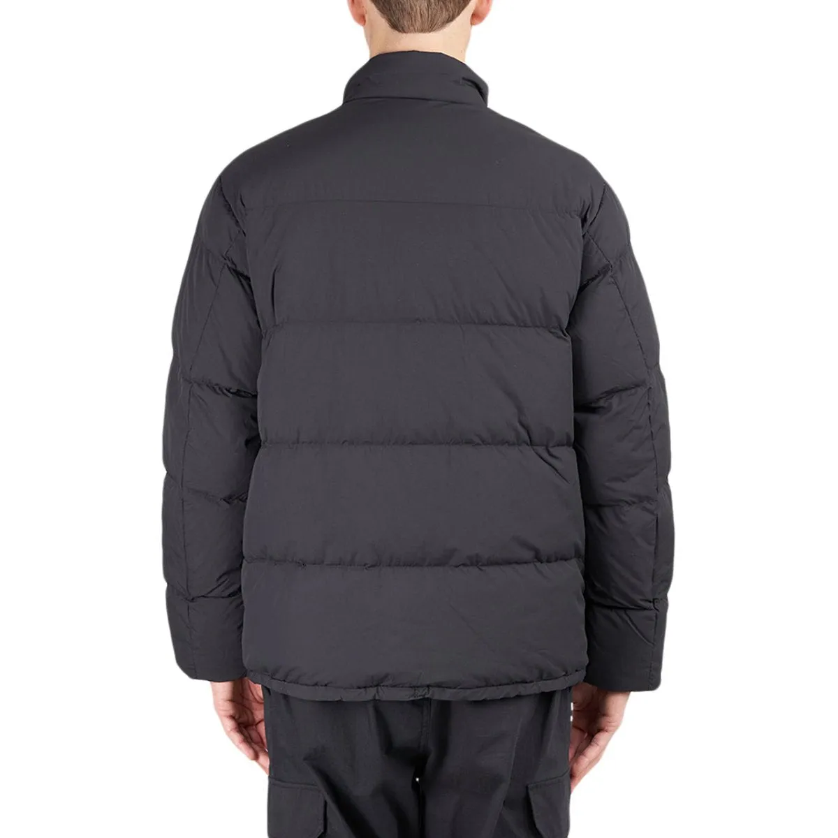 Snow Peak Black Recycled Nylon Ripstop Jacket