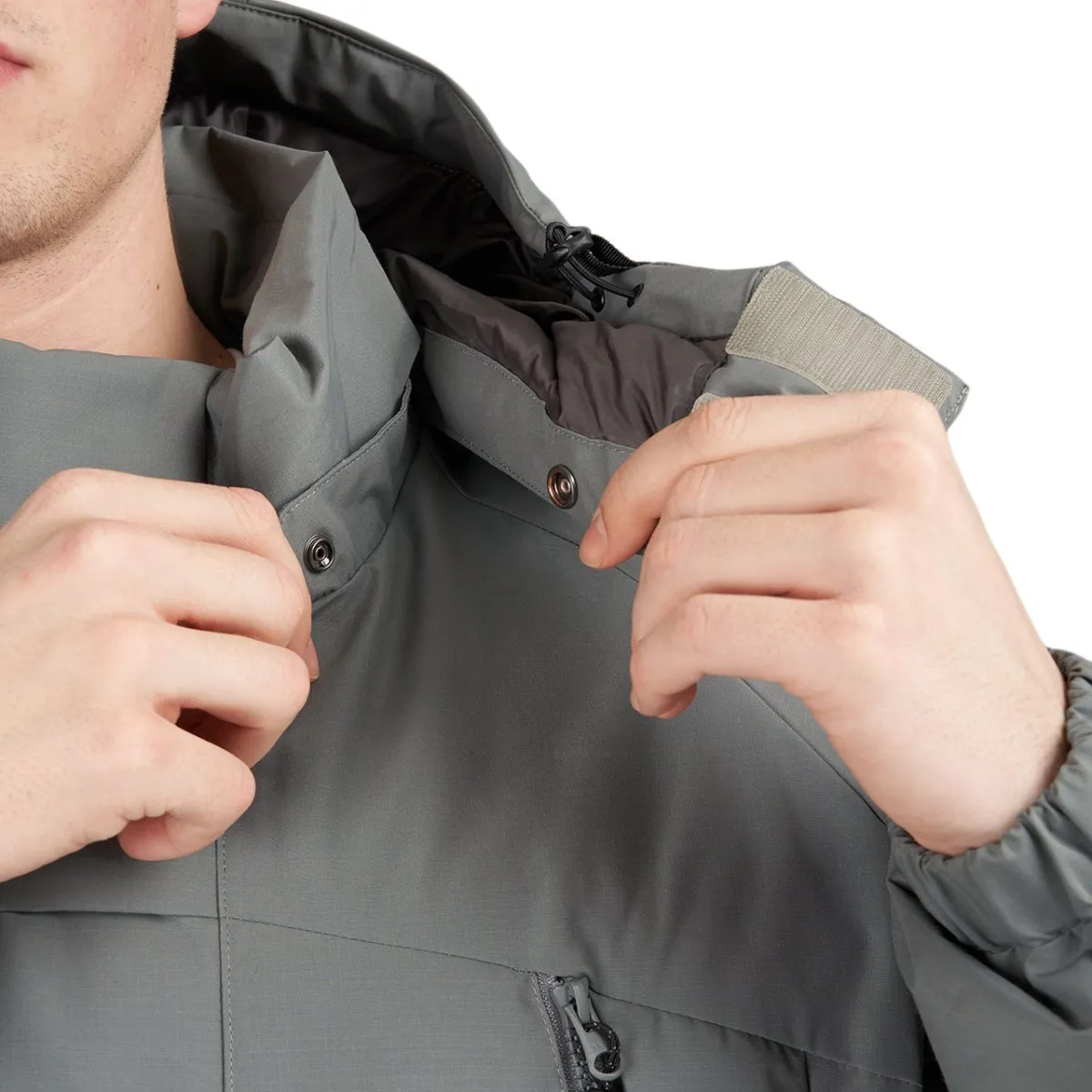 Snow Peak Grey FR 2 Layer Down Jacket