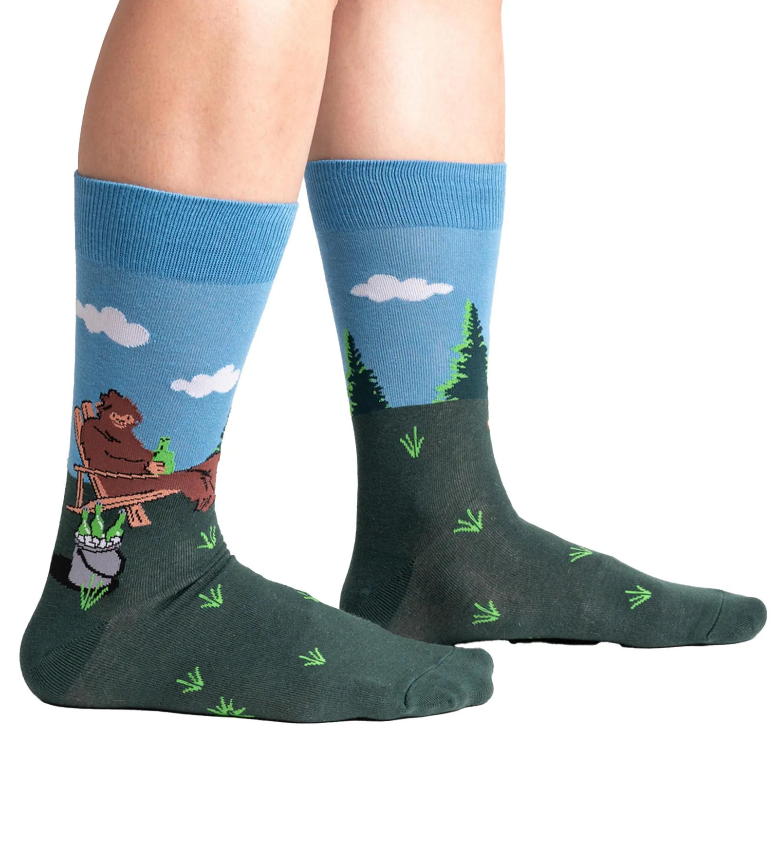 Men's Crew Socks (Prints) - Bucket List