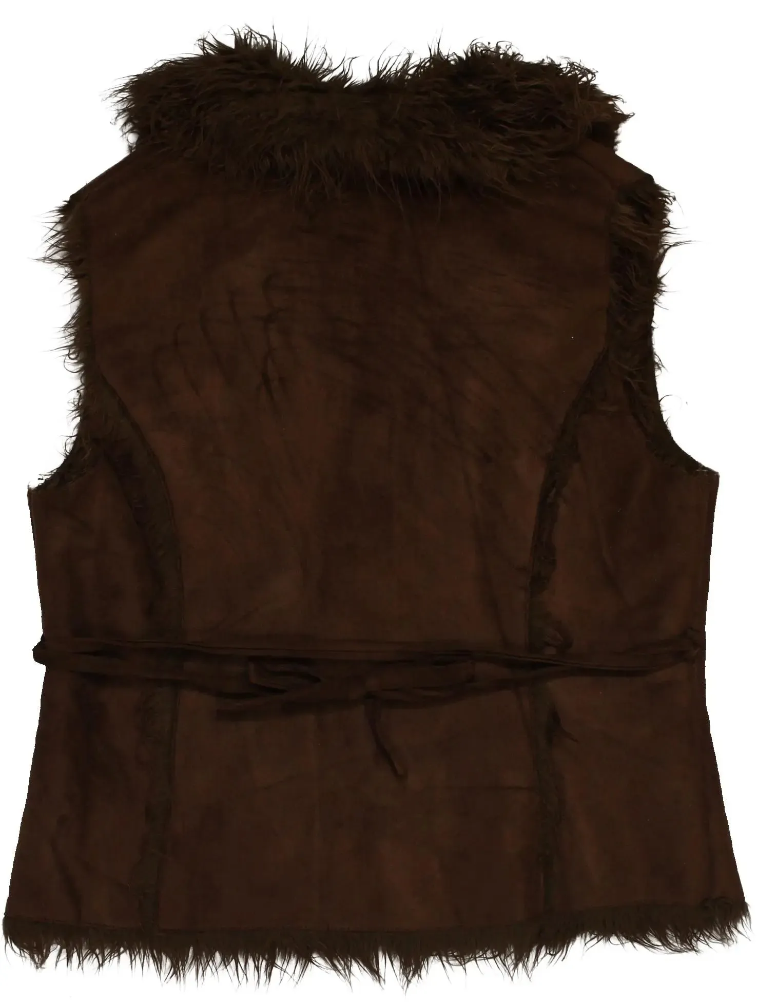 Stylish ThriftTale Faux Fur Waistcoat