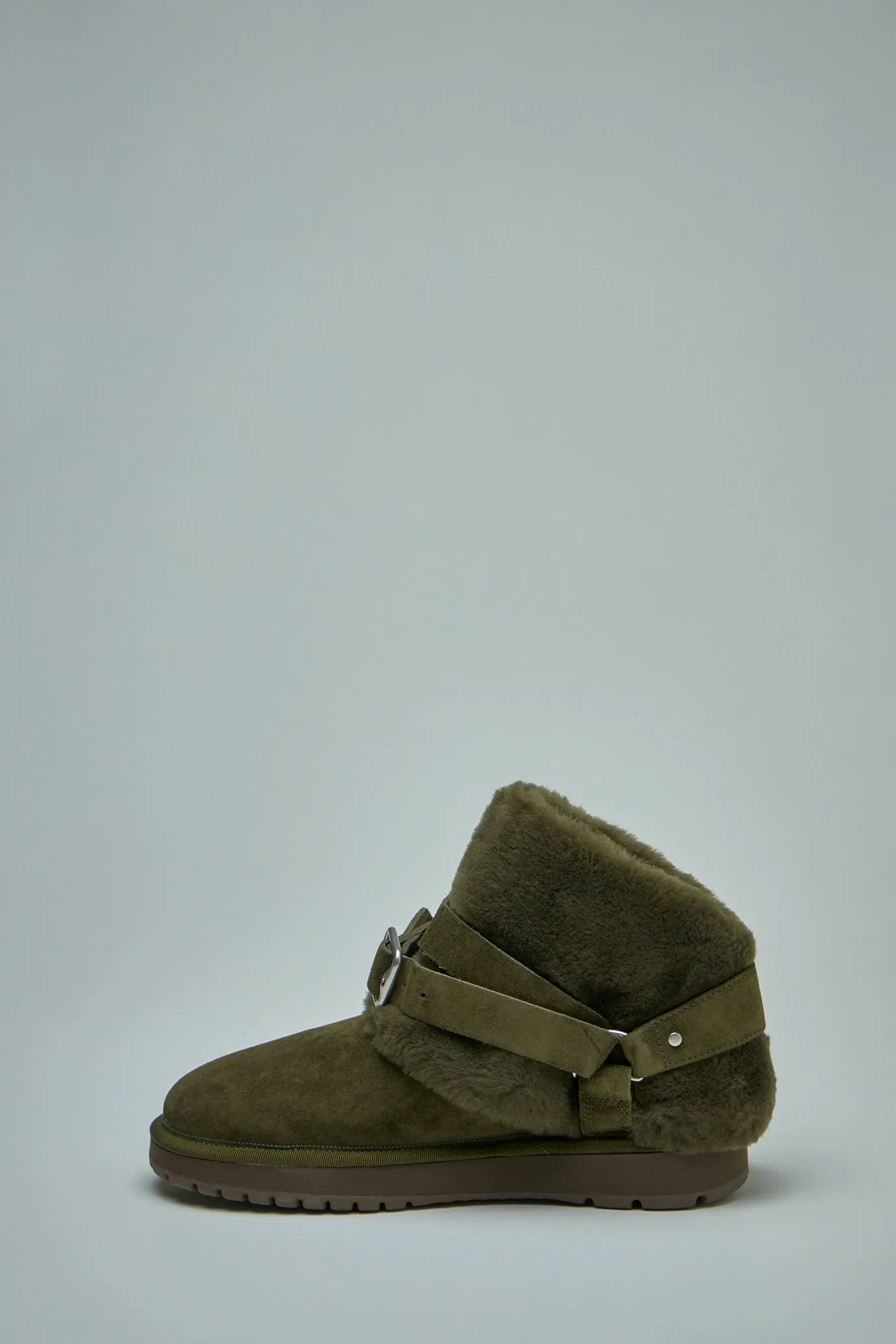 Suede Chubby Boots