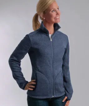 Women's Heathered Fleece Jacket